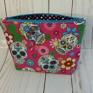 Makeup bag.